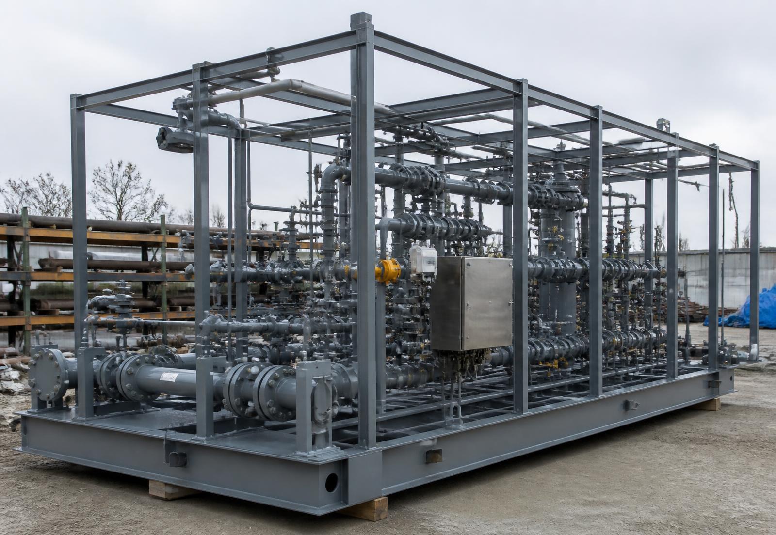 Skid package ready for despatch